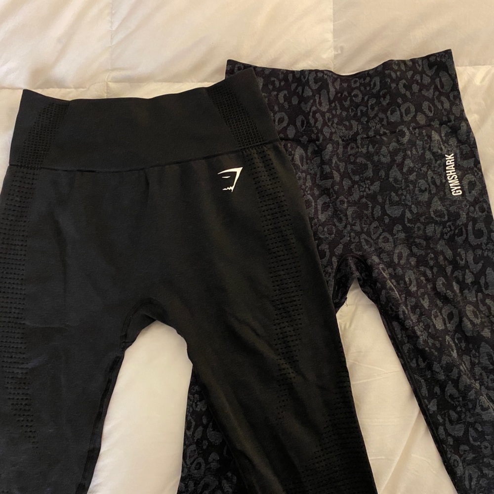 Two pairs of gymshark leggings